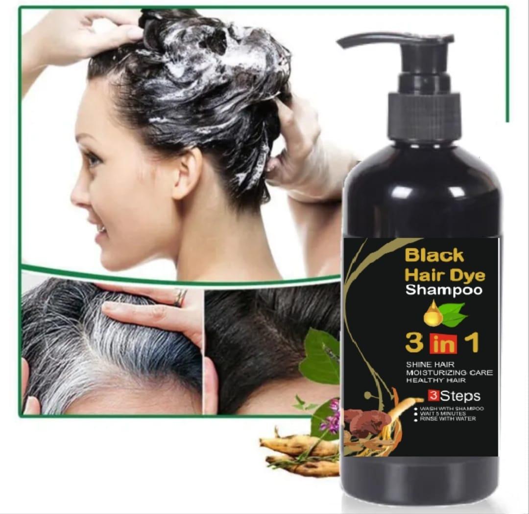 BLOSDREAM 3 in 1 Black Hair Shampoo