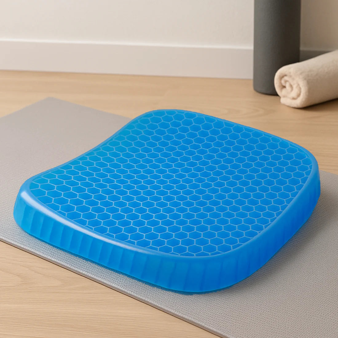 Gel Orthopedic Seat Cushion (Honeycomb Design)