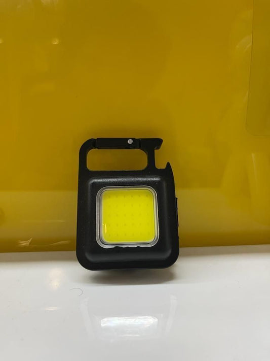 Mini LED USB Flashlight Keychain – Super Bright, Rechargeable & Compact
