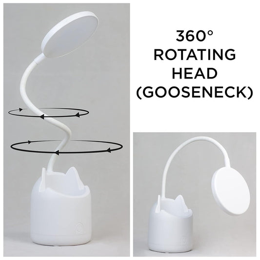 Study Table Lamp With Pen Holder