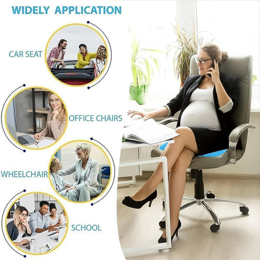Gel Orthopedic Seat Cushion (Honeycomb Design)