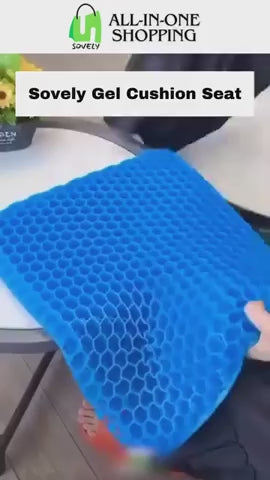 Gel Orthopedic Seat Cushion (Honeycomb Design)